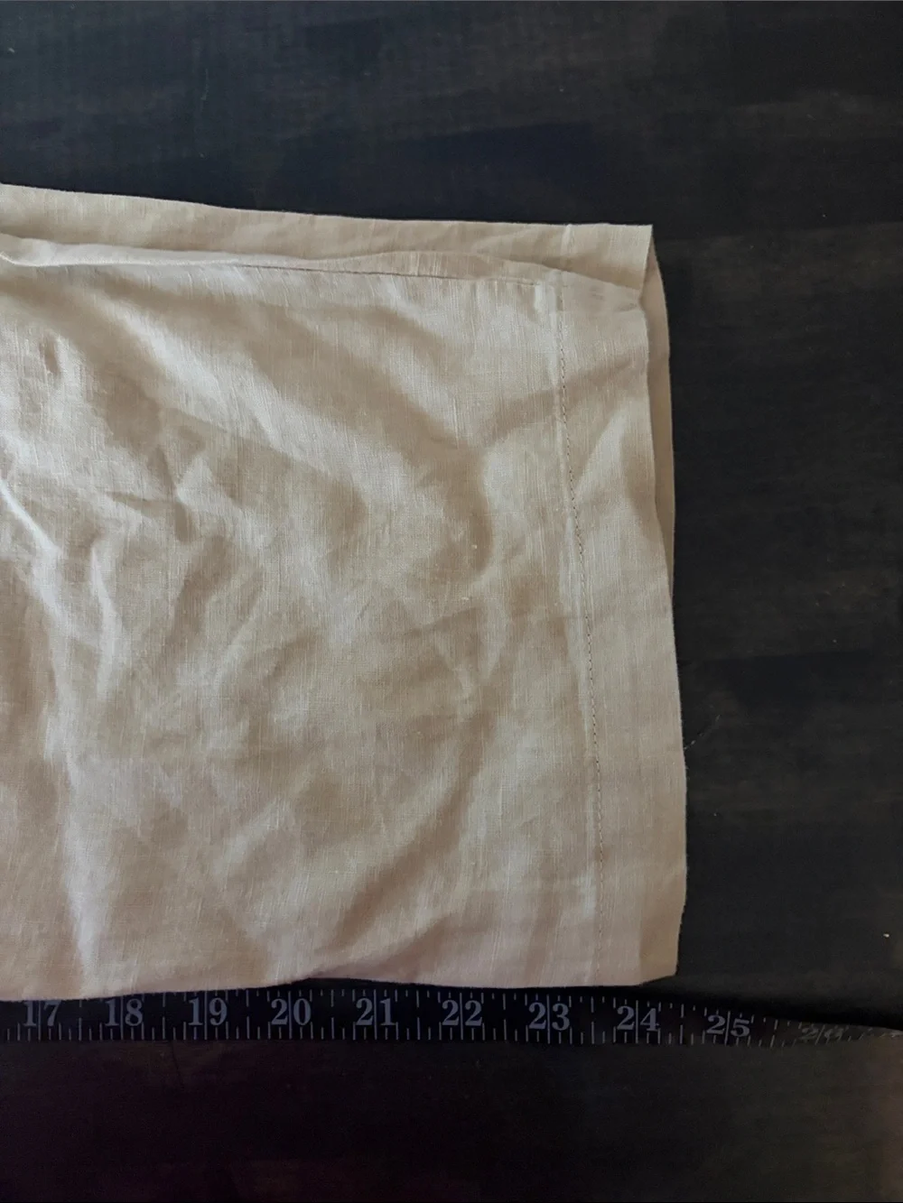 Quince Driftwood Tan 100% European Linen Pull On Pants Size Large Minimalist